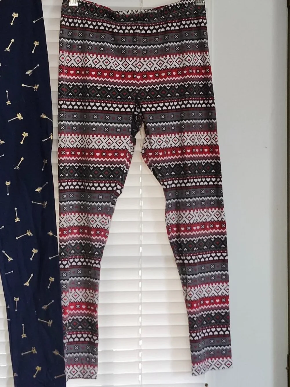 Faded Glory/Old Navy /moca  girls leggings size L  10-12 & 12